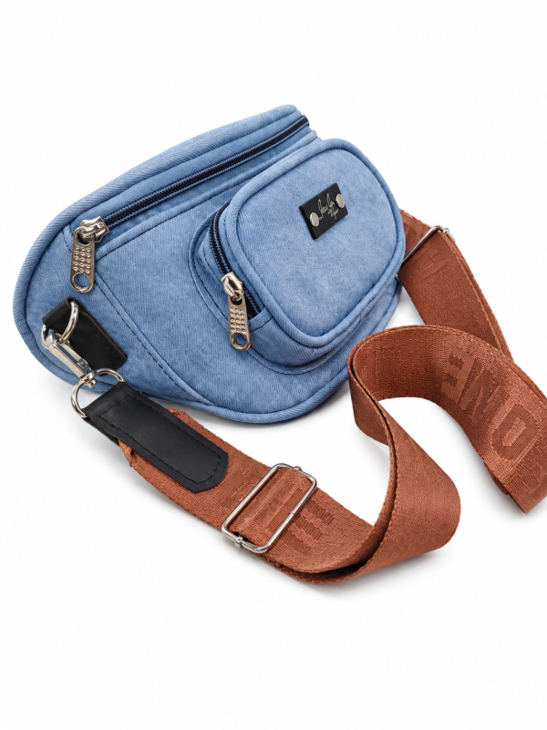Producto - RIÑONERA VICTORIA símil jeans claro