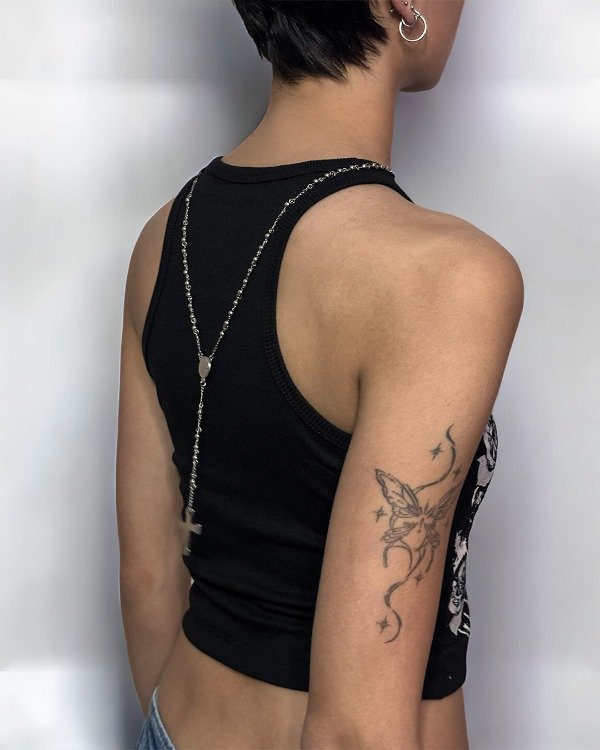 Producto - Musculosa Skull Y2K - 2