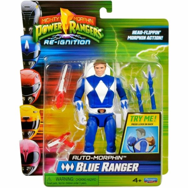 Producto - PRE-VENTA Power Rangers Re-Ignition Auto-Morphin Blue Ranger