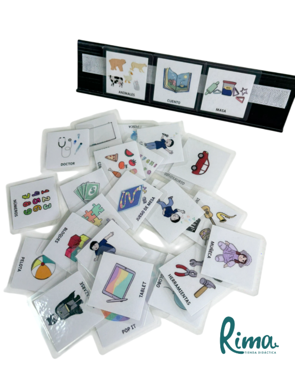 Producto - Kit COMPLETO atril+60 pictos