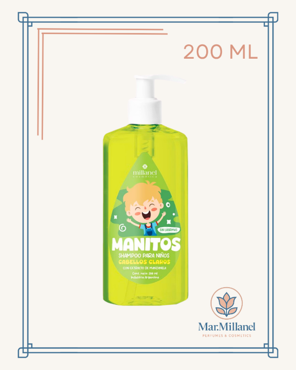 Producto - Shampoo niños cabellos claros - Manitos
