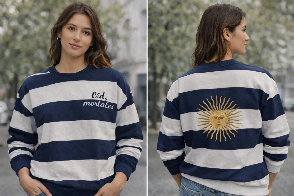 Producto - Buzo Oid Mortales Azul