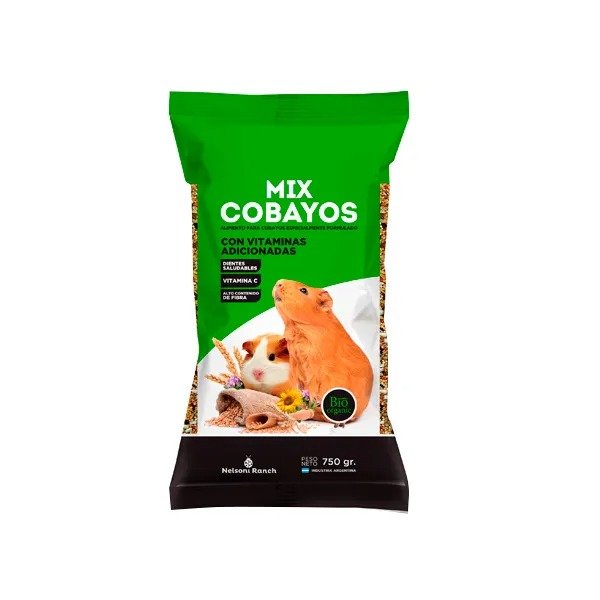 Producto - NELS MIX DE COBAYOS X 750GR