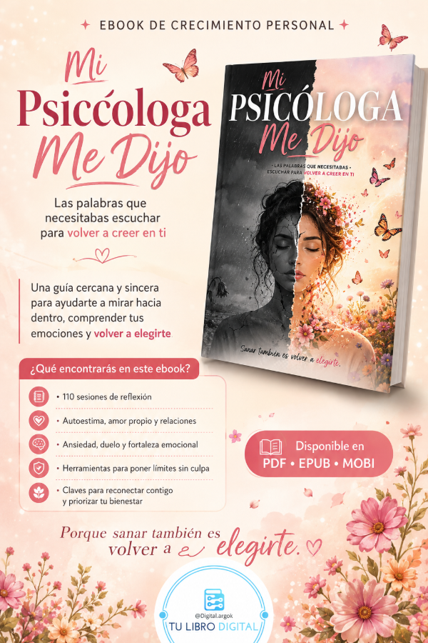 Producto - MI PSICÓLOGA ME DIJO