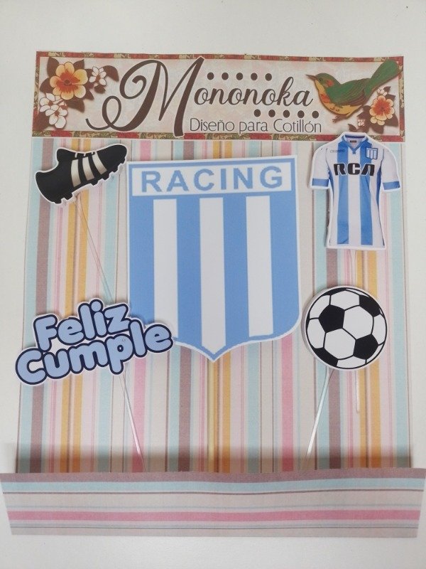 Producto - Set para torta Racing