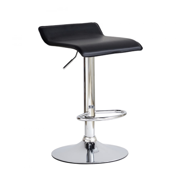 Producto - BUTACA DE BARRA ONDULADA EMPOLI NEGRA WAVE - 0