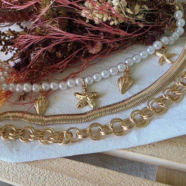 Producto - Set de Pulseras Ac.Dorado diferentes modelos