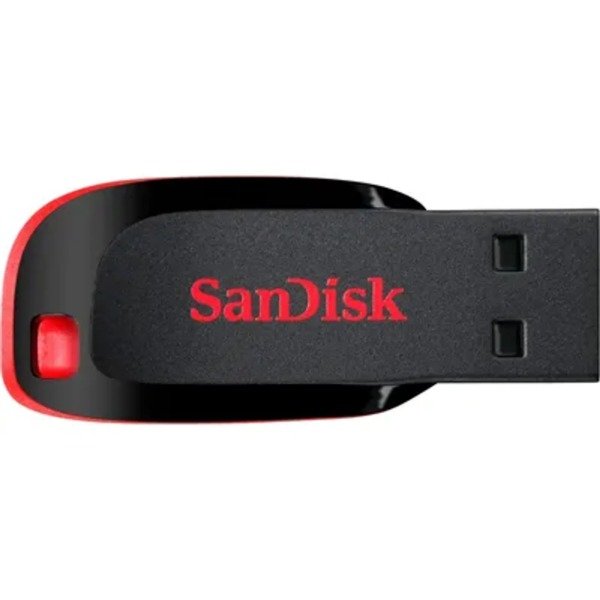 Producto - SanDisk Cruzer Blade Z50 SDCZ50-16G - Negro y Rojo