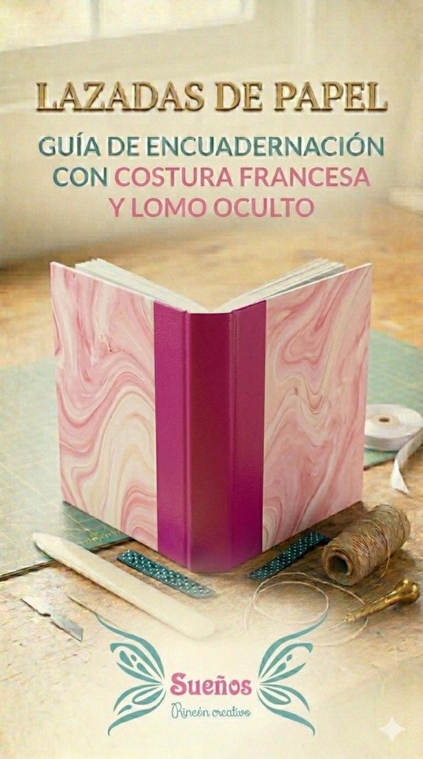 Producto - Lazadas de Papel- E-Book de Encuadernación Artesanal