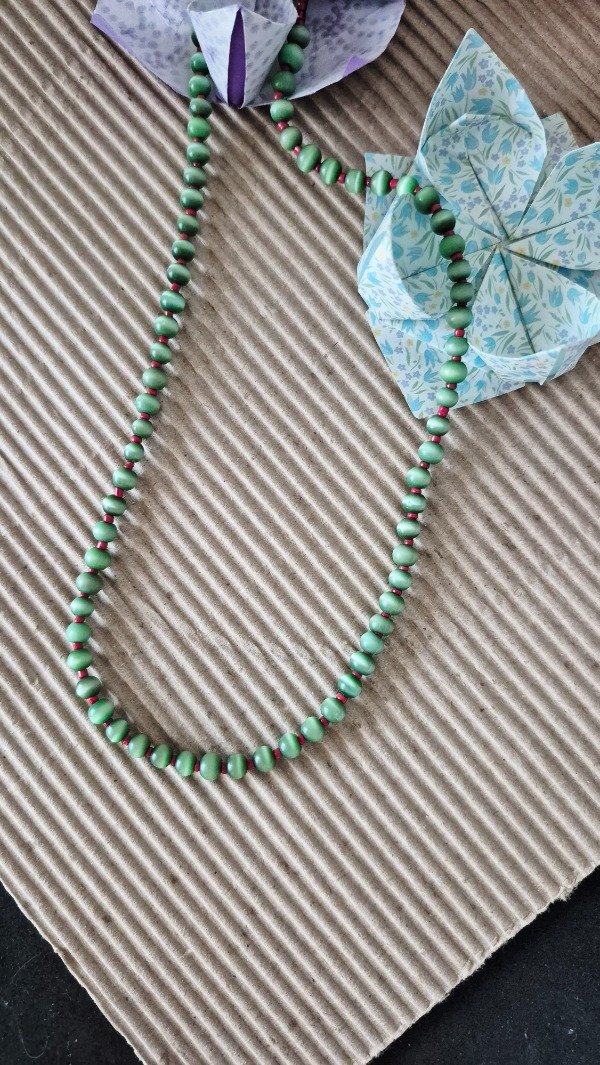Producto - Collar Ojo de Gato Verde