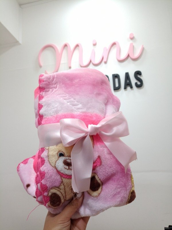 Producto - MANTITA PLUSH FUCSIA