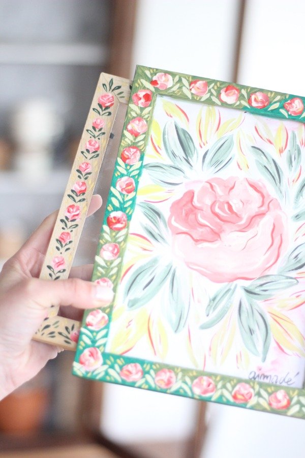Producto - Marco pintado a mano diseño Lima