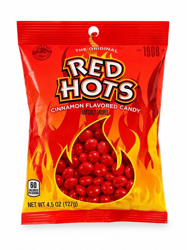 Producto - RED HOTS CINNAMON FLAVORED CANDY