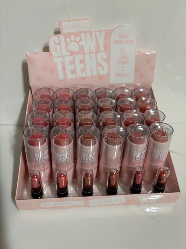Producto - RUBOR EN CREMA GLOWY -PINK 21