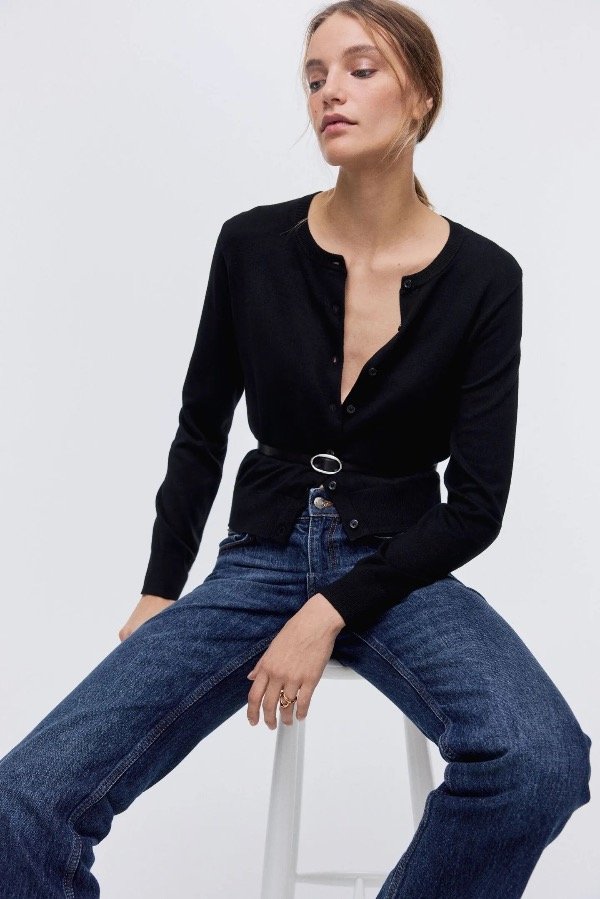 Producto - Cardigan Nilo Negro