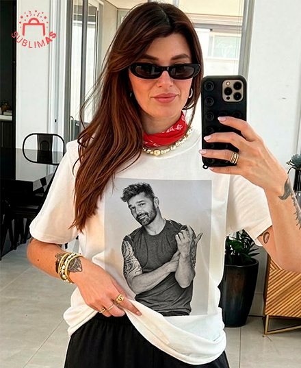 Producto - Remera de algodon Ricky martin