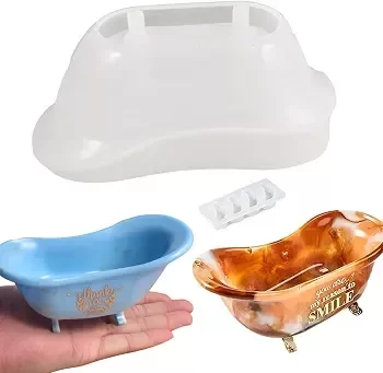 Producto - Molde silicona jabonera bañadera - 15