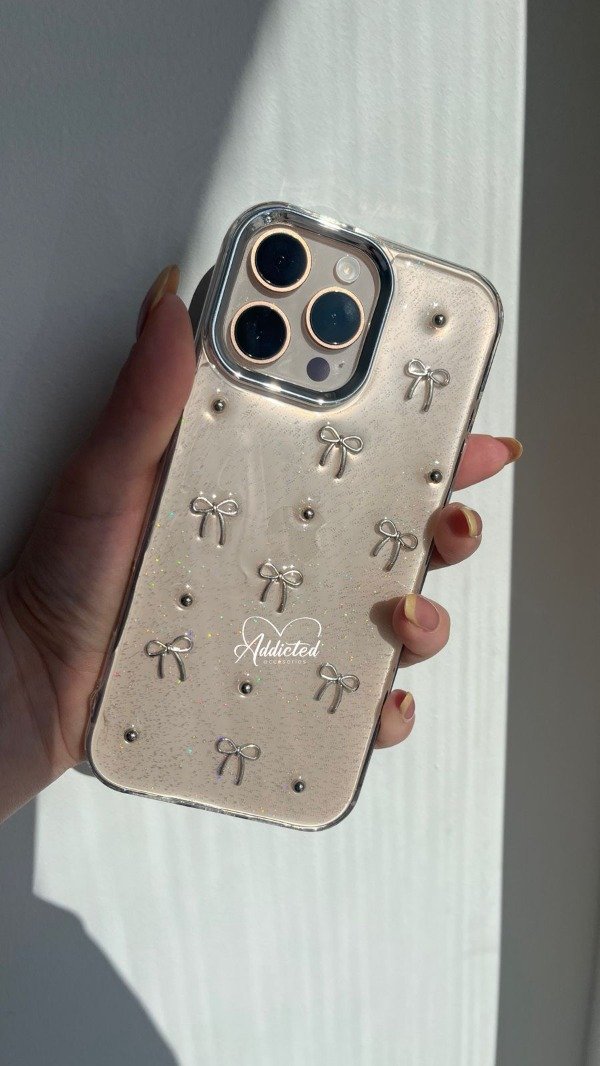 Producto - Case Moños detalles metalizados