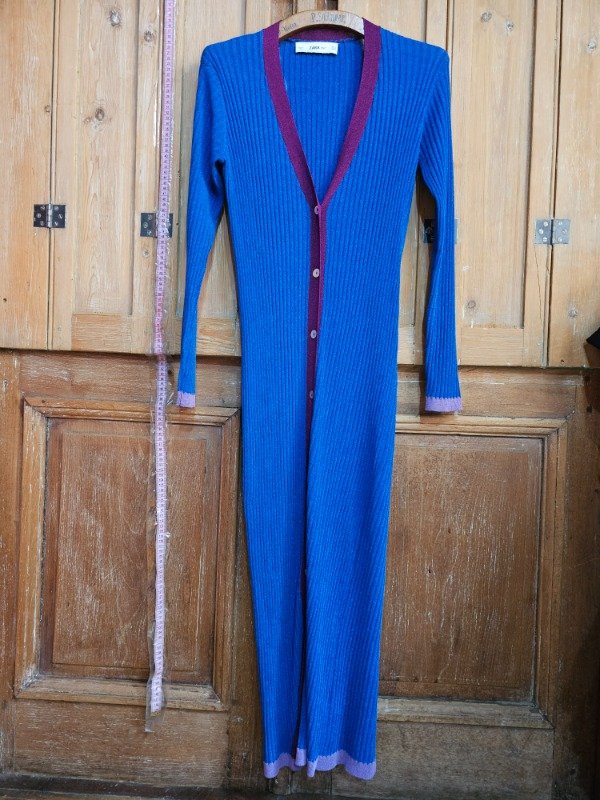 Producto - Saco Zara Azul t.S