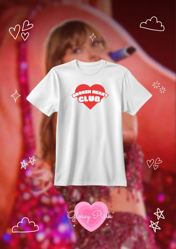 Remera Broken Heart Club algodón