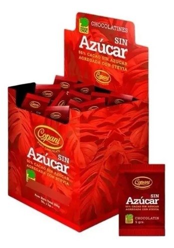 Producto - Chocolatines Copani Sin Azucar al 55 x5gr x 50uni