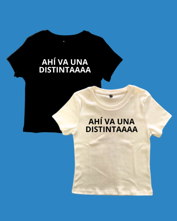 Baby Tee Distinta - Martín Cirio