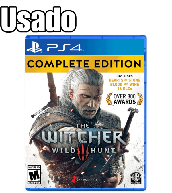 Producto - The Witcher 3 Complete Edition Juego Físico Usado PS4