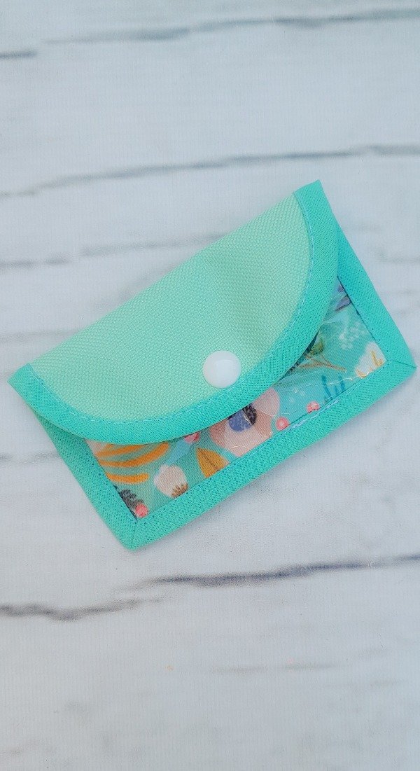 Producto - Monedero luna flores aqua