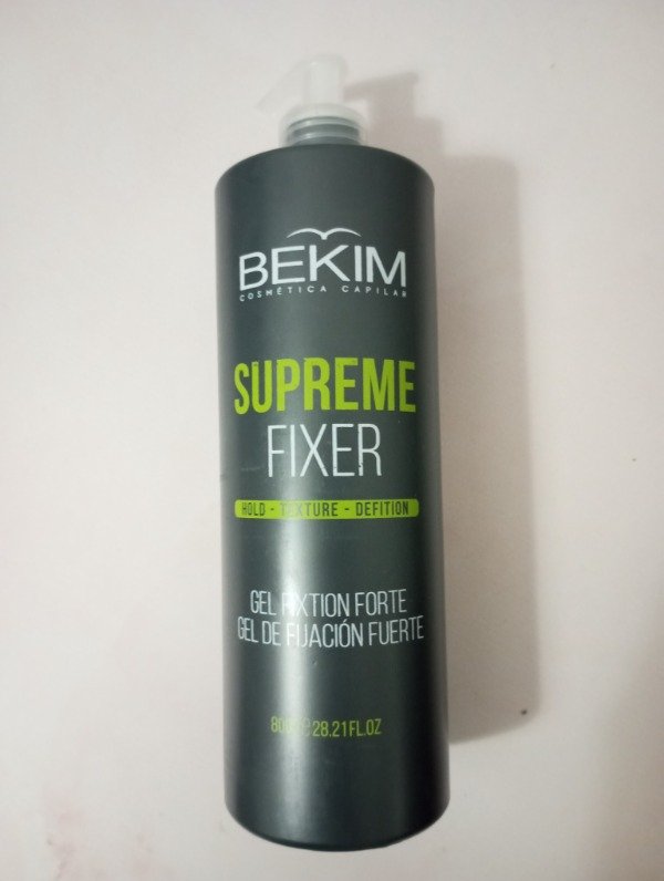 Producto - Gel Supreme Fixer Bekim 800ml