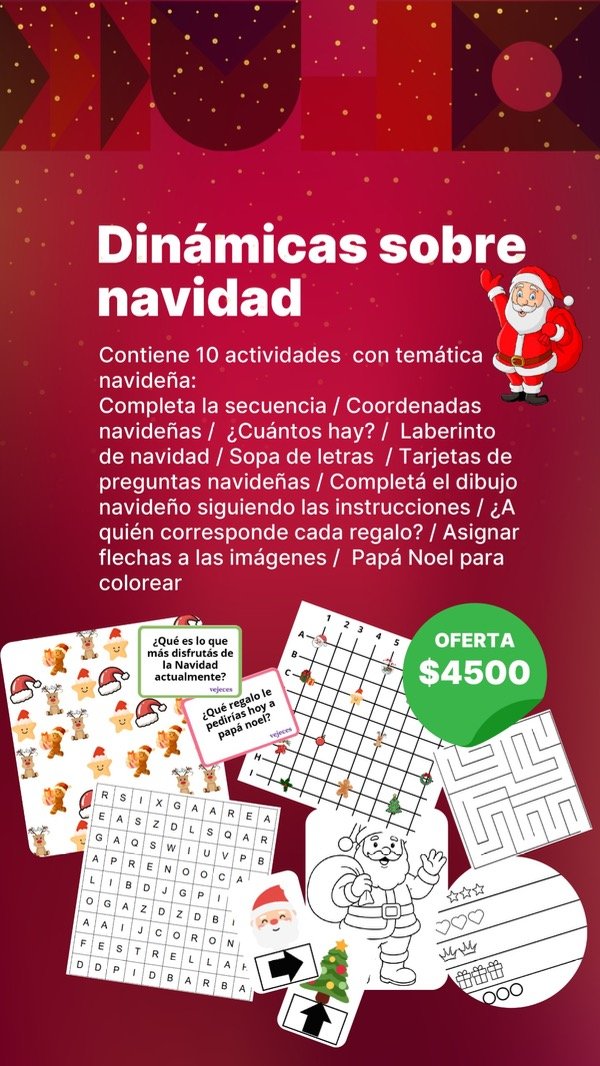 Producto - Recursos navideños 2025