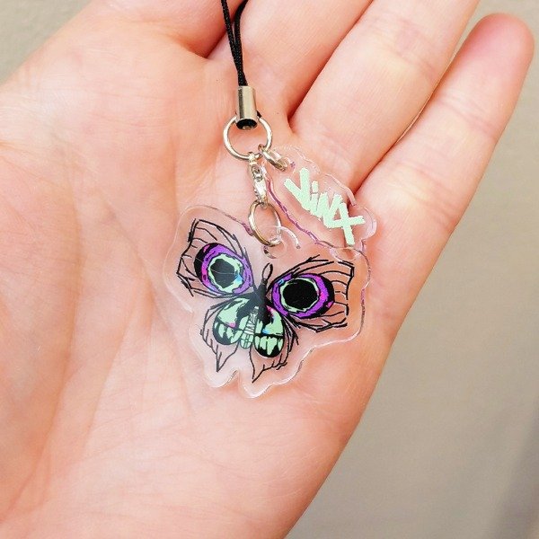 Producto - Phone Charm - Mariposa Jinx - 1
