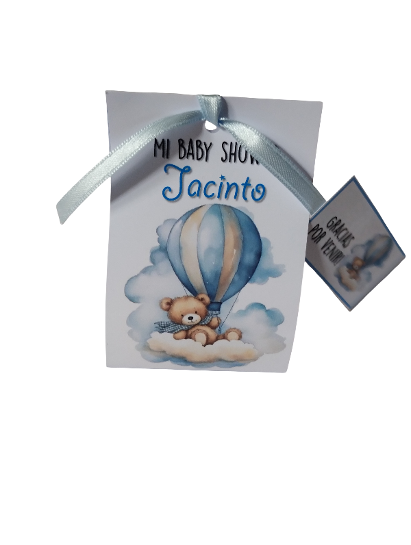 Producto - Baby Shower Osito en globo x 10u
