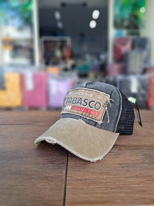 Producto - Gorra Tabasco Gris/Beige art 125822