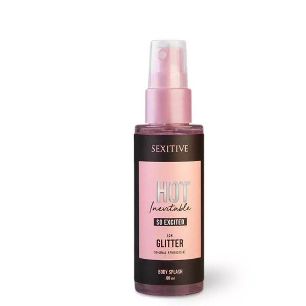 Producto - Body Splash Hot Inevitable So Excited Con Glitter 60ml