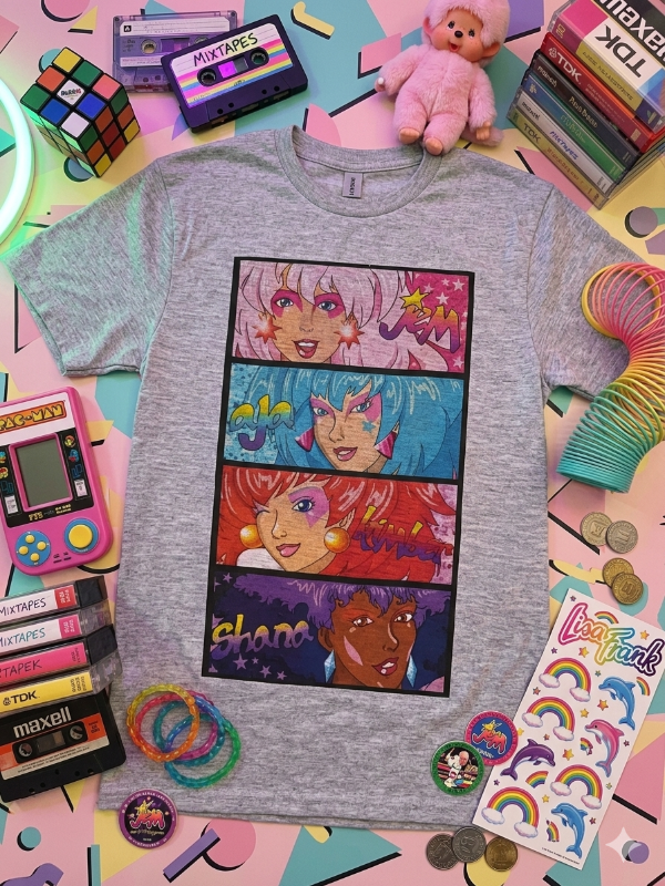 Producto - Remera Mujer Jem Banda Griss