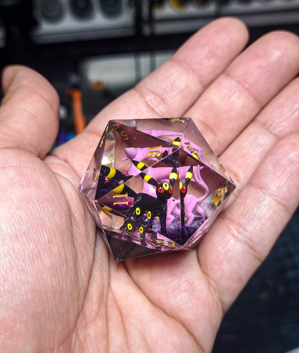 Producto - D20 Jumbo Umbreon x Espeon
