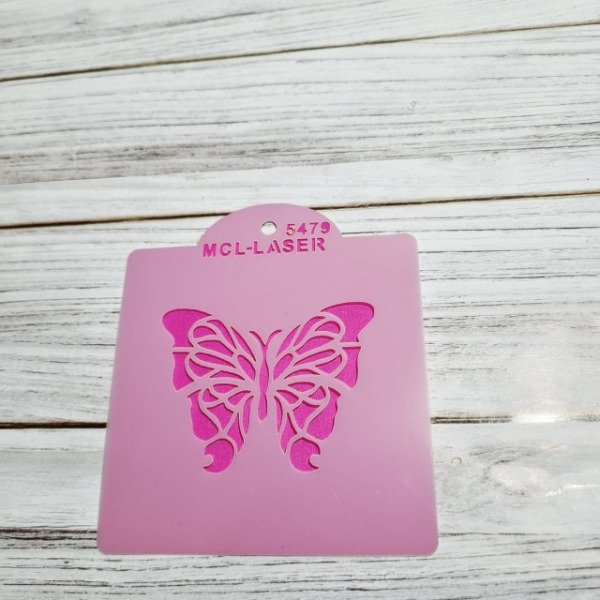 Producto - St 5479 Stencil Mariposa  de 10x10 cm