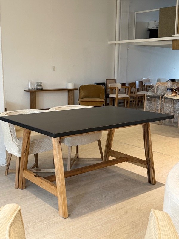 Producto - Mesa Carpintera tapa Microcemento