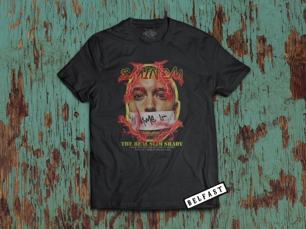 remera eminem rayos
