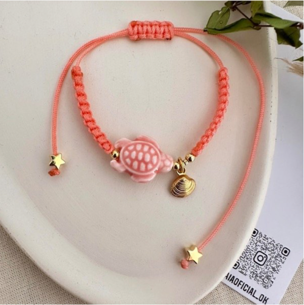 Producto - Pulsera Laminada en oro - Turtle