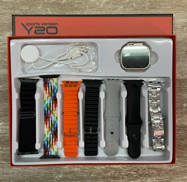 Producto - RELOJ SET SMARTWATCH Y20 7 MALLAS