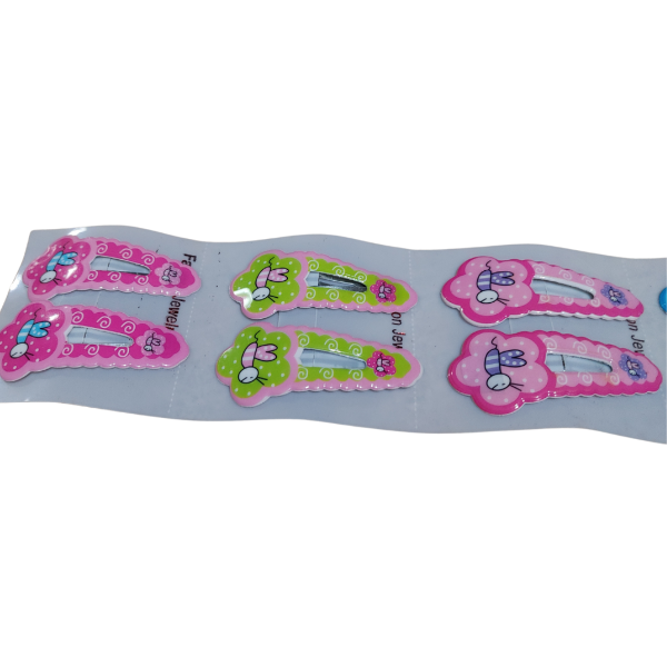 Producto - Hebillas Tic Tac flor con Abejitas Para Niñas - 3