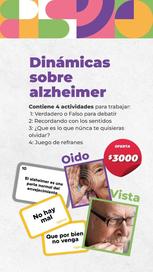 Producto - Dinámicas sobre alzheimer