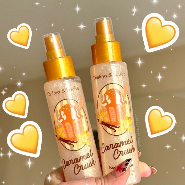 Producto - BODYSPLASH CARAMELO CON GLITTER THELMA Y LOUISE X 2 UNIDADES