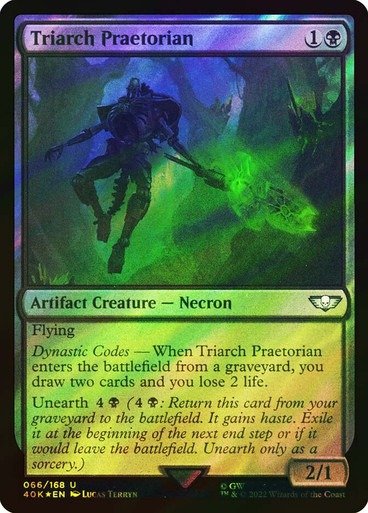 Producto - Triarch Praetorian (Surge Foil)