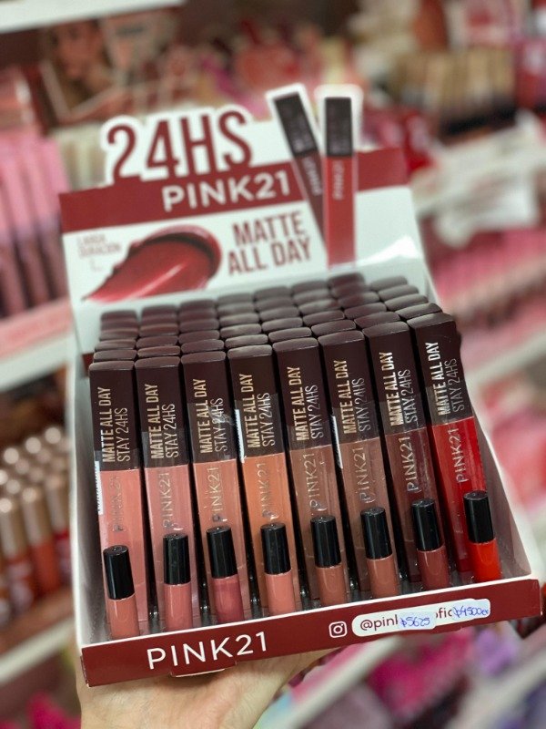 Producto - Labial Matte All Day Pink 21