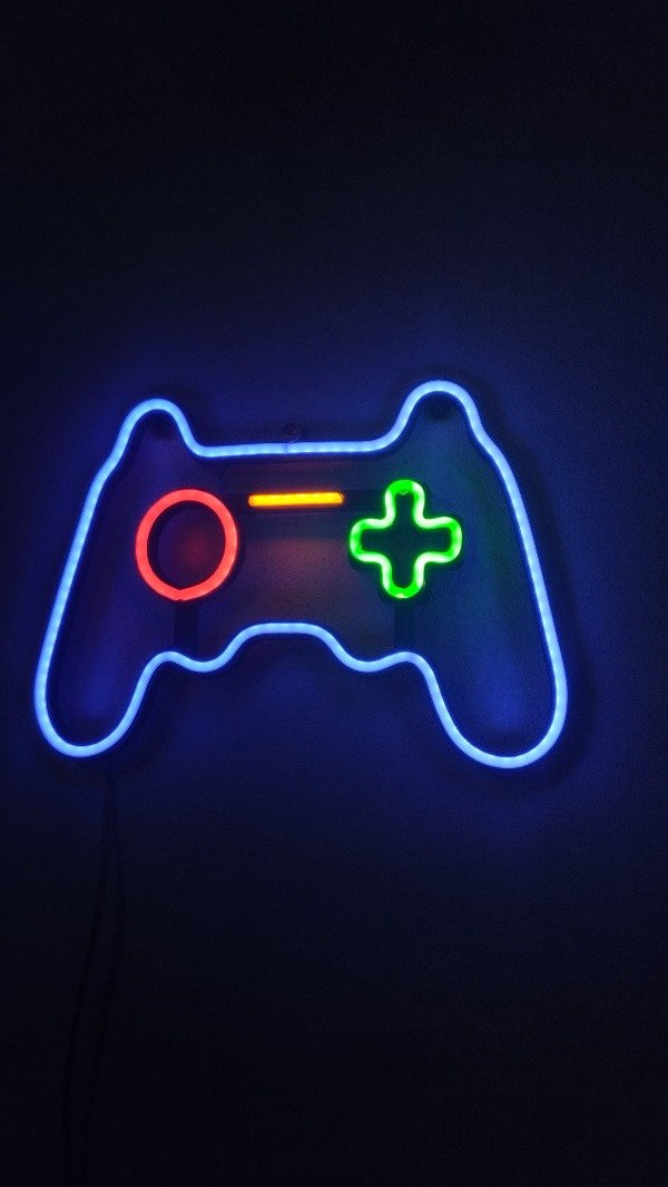 Producto - Cartel Joystick Neon Led
