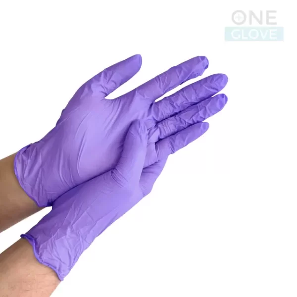 Producto - VIOLETA CAJA X 100 GUANTES (S, M , L Y XL)