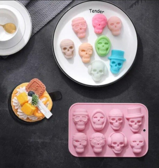 Producto - Molde de calaveras diferentes