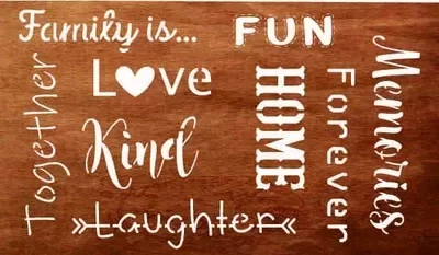 Producto - Stencil 30x50 cm K008